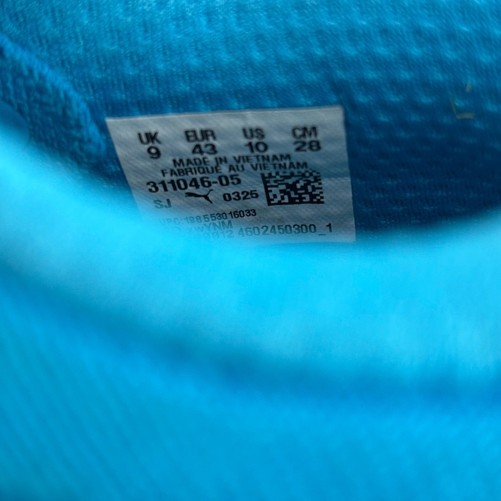 Puma Magnify Nitro 2 Mens Running Shoes Blue Silver 311046-05 Size 10 - Picture 6 of 7